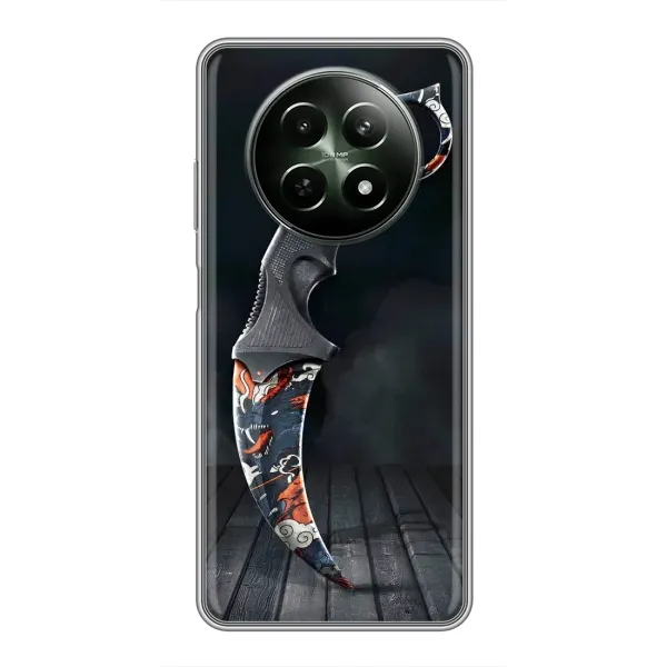 Чехол с рисунком «Кинжал КС ГО» для Realme 12 5G Чехол с рисунком «Кинжал КС ГО» для Realme 12 5G