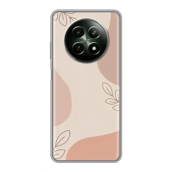 Чехол с рисунком «Коричневый фон» для Realme 12 5G Чехол с рисунком «Коричневый фон» для Realme 12 5G