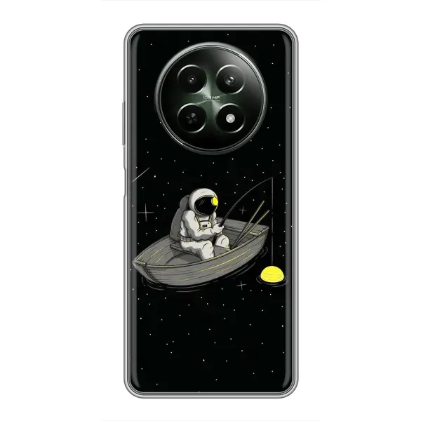 Чохол з малюнком «Космонавт на рибалці» для Realme 12 5G Чохол з малюнком «Космонавт на рибалці» для Realme 12 5G