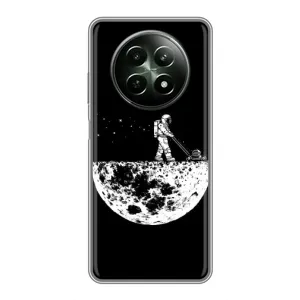 Силіконовый Чохол з принтом "Космонавти" на RealMe 12 5G (Космонавт)