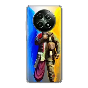 Чохол з картинкою (Патріотичний КОЗАК) на RealMe 12 5G (КОЗАК з крилами)