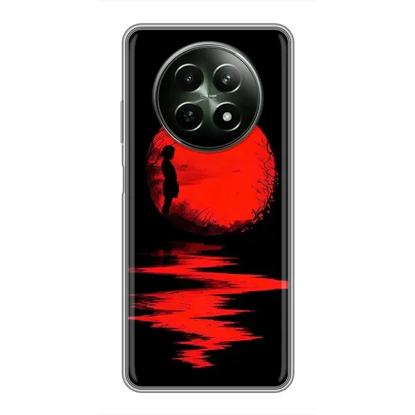 Чехол с рисунком «Красный Закат» для Realme 12 5G Чехол с рисунком «Красный Закат» для Realme 12 5G