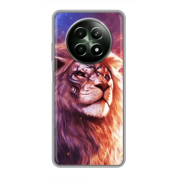 Чехол с рисунком «Красочный ЛЕВ» для Realme 12 5G Чехол с рисунком «Красочный ЛЕВ» для Realme 12 5G