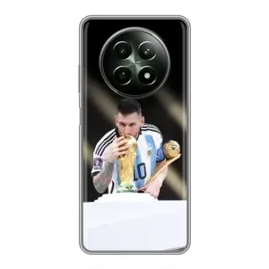 Чехлы Лео Месси Аргентина для RealMe 12 5G (Кубок Мира)