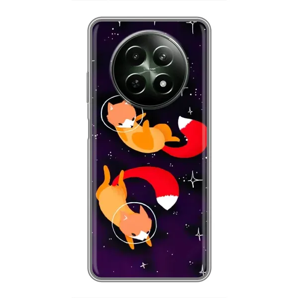 Чехол с рисунком «Лисы» для Realme 12 5G Чехол с рисунком «Лисы» для Realme 12 5G