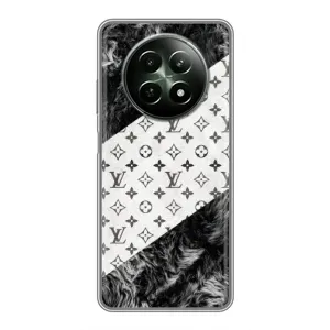 Чохол Стиль Louis Vuitton на RealMe 12 5G (LV на білому)
