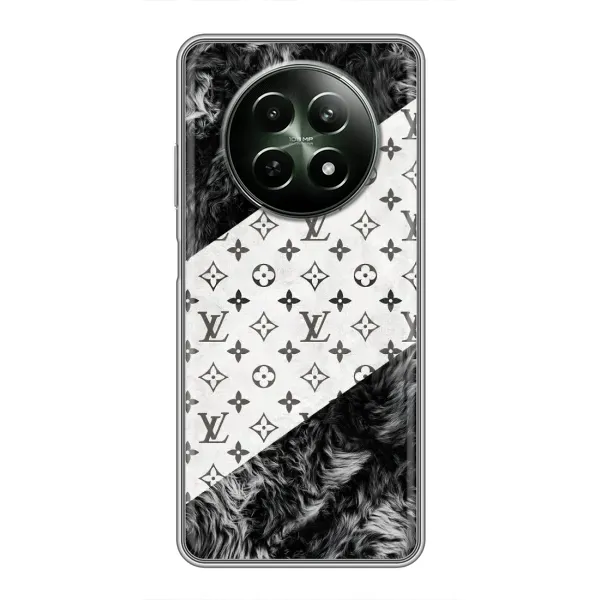 Чехол с рисунком «LV на белом» для Realme 12 5G Чехол с рисунком «LV на белом» для Realme 12 5G