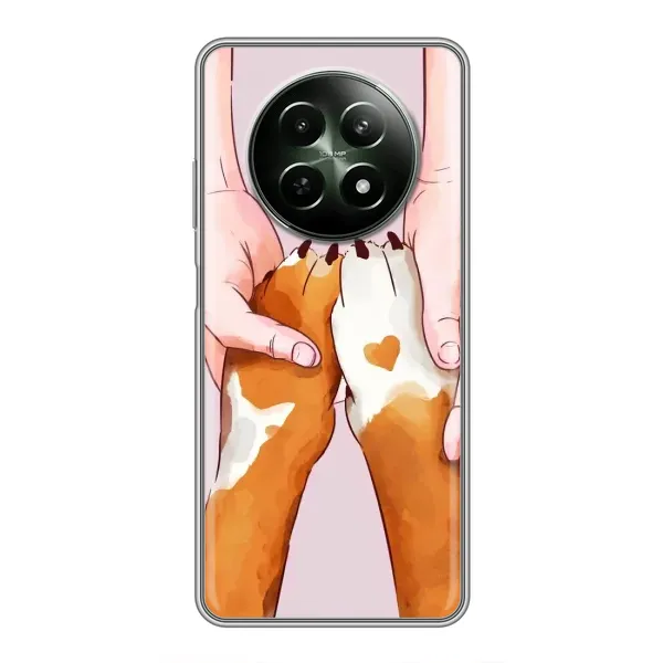 Чехол с рисунком «Любовь к собакам» для Realme 12 5G Чехол с рисунком «Любовь к собакам» для Realme 12 5G