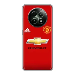 Силиконовые Чехлы принт Футбол на RealMe 12 5G (Man United)
