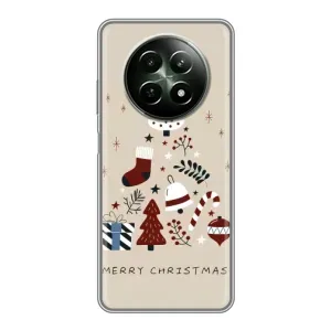 Чехол Санта Клаус для RealMe 12 5G (Merry Christmas)