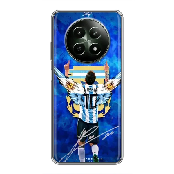Чохол з малюнком «Мессі Аргентіна» для Realme 12 5G Чохол з малюнком «Мессі Аргентіна» для Realme 12 5G