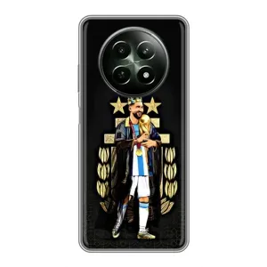 Чехлы Лео Месси Аргентина для RealMe 12 5G (Месси король)