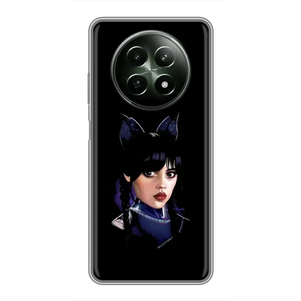 Чехол с рисунком «Милая Уэнсдей» для Realme 12 5G Чехол с рисунком «Милая Уэнсдей» для Realme 12 5G