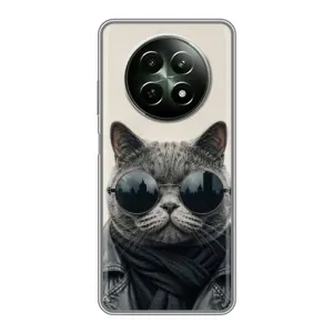 Чохол на тематику: Коти для Realme 12 5G (Модний кіт)