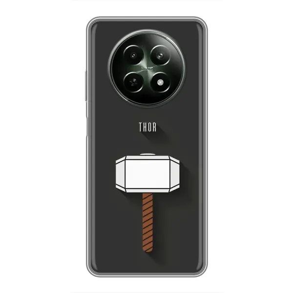 Чехол с рисунком «Молот Тора» для Realme 12 5G