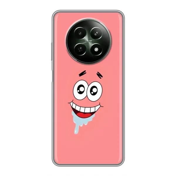 Чохол з малюнком «Мордочка Патріка» для Realme 12 5G Чохол з малюнком «Мордочка Патріка» для Realme 12 5G