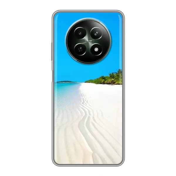 Чехол с рисунком «Море песок» для Realme 12 5G Чехол с рисунком «Море песок» для Realme 12 5G
