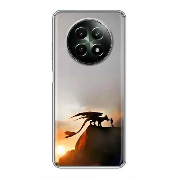 Чехол с рисунком «Мультиик Беззубик» для Realme 12 5G Чехол с рисунком «Мультиик Беззубик» для Realme 12 5G