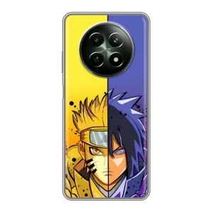 Купить Чехлы на телефон с принтом Anime для RealMe 12 5G (Naruto Vs Sasuke)