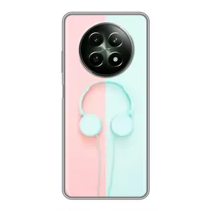 Девчачий Чехол для RealMe 12 5G (Наушники)