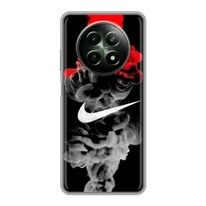 Силіконовый Чохол на RealMe 12 5G з картинкою НАЙК (Nike дим)