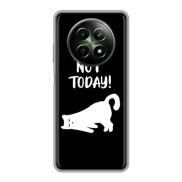 Чехол с рисунком «Not Today» для Realme 12 5G Чехол с рисунком «Not Today» для Realme 12 5G
