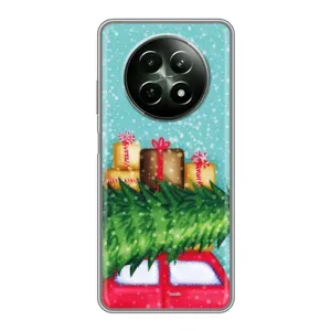 Чехол Новогодняя Елка на RealMe 12 5G (Новогодние подарки)
