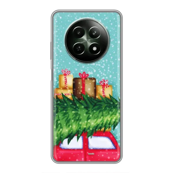 Чехол с рисунком «Новогодние подарки» для Realme 12 5G Чехол с рисунком «Новогодние подарки» для Realme 12 5G