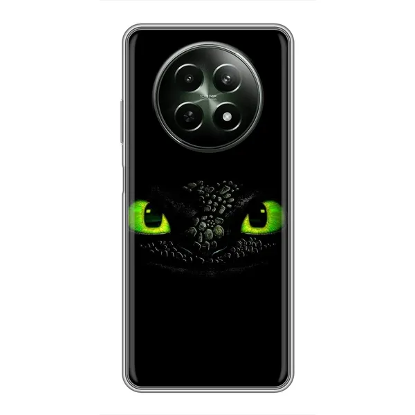 Чехол с рисунком «Глаза Беззубика» для Realme 12 5G Чехол с рисунком «Глаза Беззубика» для Realme 12 5G