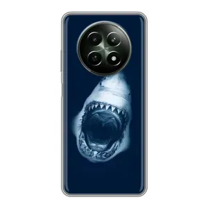 Силіконовий бампер з картинкою звірів для RealMe 12 5G (Пащу Акули)