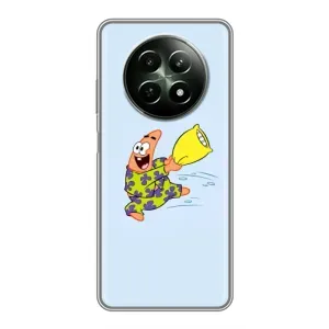 Чехлы с Патриком на RealMe 12 5G (Патрик с подушкой)