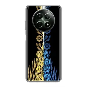 Силіконовый Чохол на RealMe 12 5G (Патріотична вишиванка)
