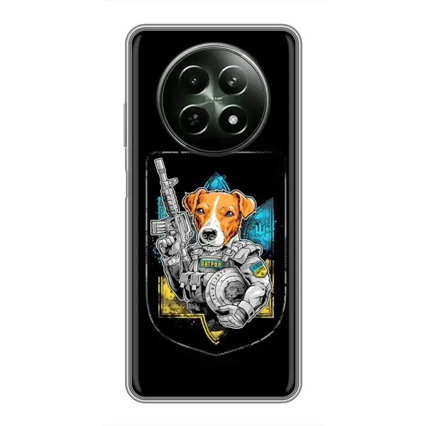 Чехол с рисунком «Патрон Воин» для Realme 12 5G