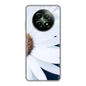 Чохол з ромашками на RealMe 12 5G (Пів ромашки)