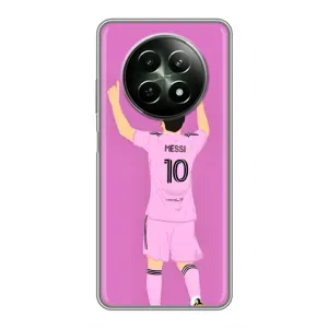 Чехлы Лео Месси в Майами на RealMe 12 5G (Празднование Месси)