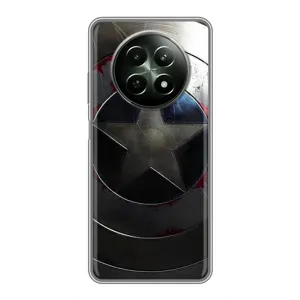 Чехол с Щитом Капитана Америки на RealMe 12 5G (Ретро Щит Капитана)