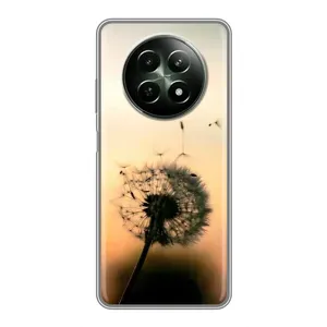 Силіконовий Чохол з кульбабками на RealMe 12 5G (Роздмухана кульбабка)