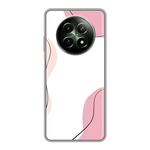 Чехол с рисунком «Розовый фон» для Realme 12 5G Чехол с рисунком «Розовый фон» для Realme 12 5G