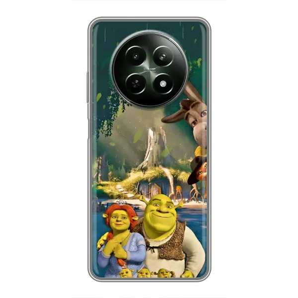 Чехол с рисунком «Шрек и Фиона» для Realme 12 5G Чехол с рисунком «Шрек и Фиона» для Realme 12 5G