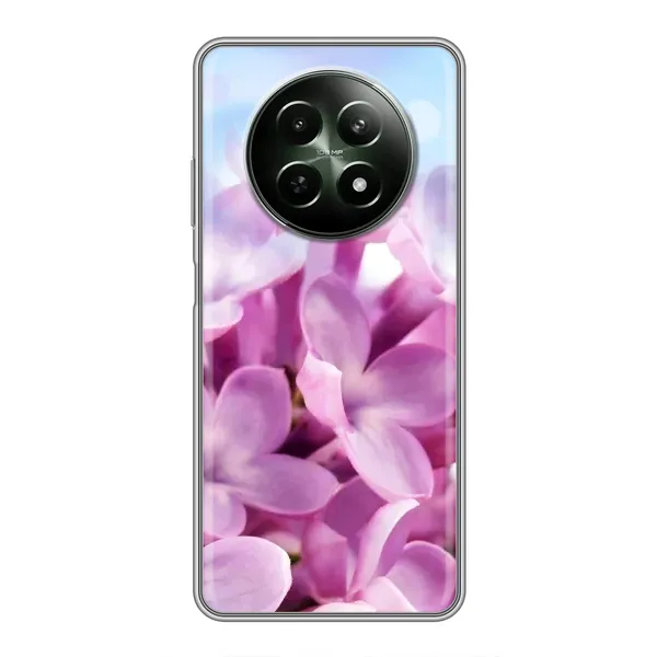 Чехол с рисунком «Сиреневые цветы» для Realme 12 5G Чехол с рисунком «Сиреневые цветы» для Realme 12 5G