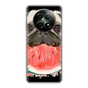 Чохол (ТПУ) Милі песики для RealMe 12 5G (Смішний Мопс)