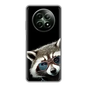 Силіконовий Чохол з Энотами на RealMe 12 5G (Стильний Єнот)