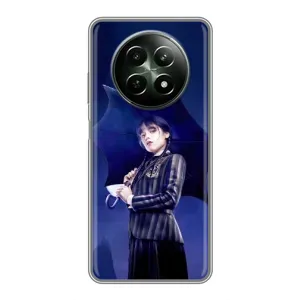 Чохол з картинкою Венсдей на RealMe 12 5G (Венсдей з парасолькою)