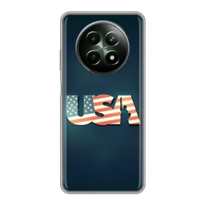Чехол Флаг USA для RealMe 12 5G (USA)