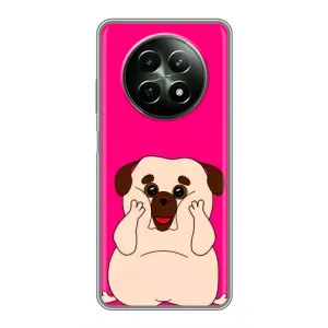 Чохол (ТПУ) Милі песики для RealMe 12 5G (Веселий Мопсік)