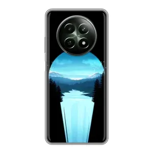 Літній Чохол на RealMe 12 5G (Синій Водоспад)