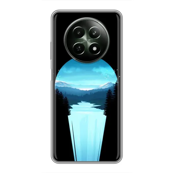 Чехол с рисунком «Синий Водопад» для Realme 12 5G Чехол с рисунком «Синий Водопад» для Realme 12 5G
