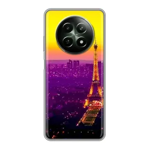 Чехол с Эйфелевой башней на RealMe 12 5G (Яркая башня)