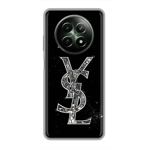Чехол с рисунком «YSL» для Realme 12 5G