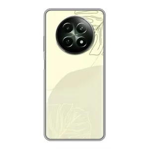 Чохол квітковий дизайн для RealMe 12 5G (Зелений фон)